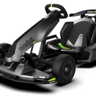Segway Ninebot Electric GoKart Pro and Gokart Bundle, Outdoor Race Pedal Go Karting Car for Kids and Adults, Adjustable Length and Height, Ride On Toys