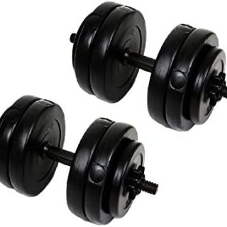 Dumbbells 28kg Dumbbells Set Free Weights Adjustable Dumbbell Set For Men + Women Home Gym dumbell Dumbbell bars weight plates and spin locks 2 x 14kg Dumbbells