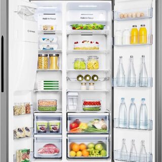 Fridge Freezer / NoFrostPlus / Inverter Compressor / Ice Water Dispenser / HolidayMode / 178.6 cm / Fridge Capacity 371 l / Freezer Capacity 191