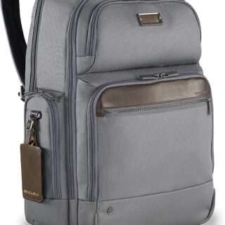 Work Large Laptop Backpack for women and men. Fits up to 17 inch laptop. Business Travel Laptop Backpack with RFID Blocking Pocket, Black