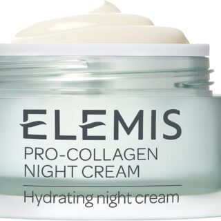 ELEMIS Pro-Collagen Night Cream | Ultra Rich Daily Face Moisturizer Firms, Smoothes and Replenishes the Skin with Antioxidants, 1.6 Fl Oz