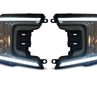 Zalando XB LED Headlights, Plug and Play Headlight Housing Upgrade, Fits 2018+ Ford F150, DOT Approved LED Assembly with Switchback Sequential Turn Signals & UV Coated Lenses (1x ‎LF501.2-ASM