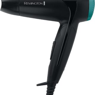 Hair Dryer [Ultra Compact, Lightweight & Powerful] On The Go (2000W, 2 Temperatures Per Speed, Universal Voltage, Hub, Diffuser) Travel Hair Dryer D1500