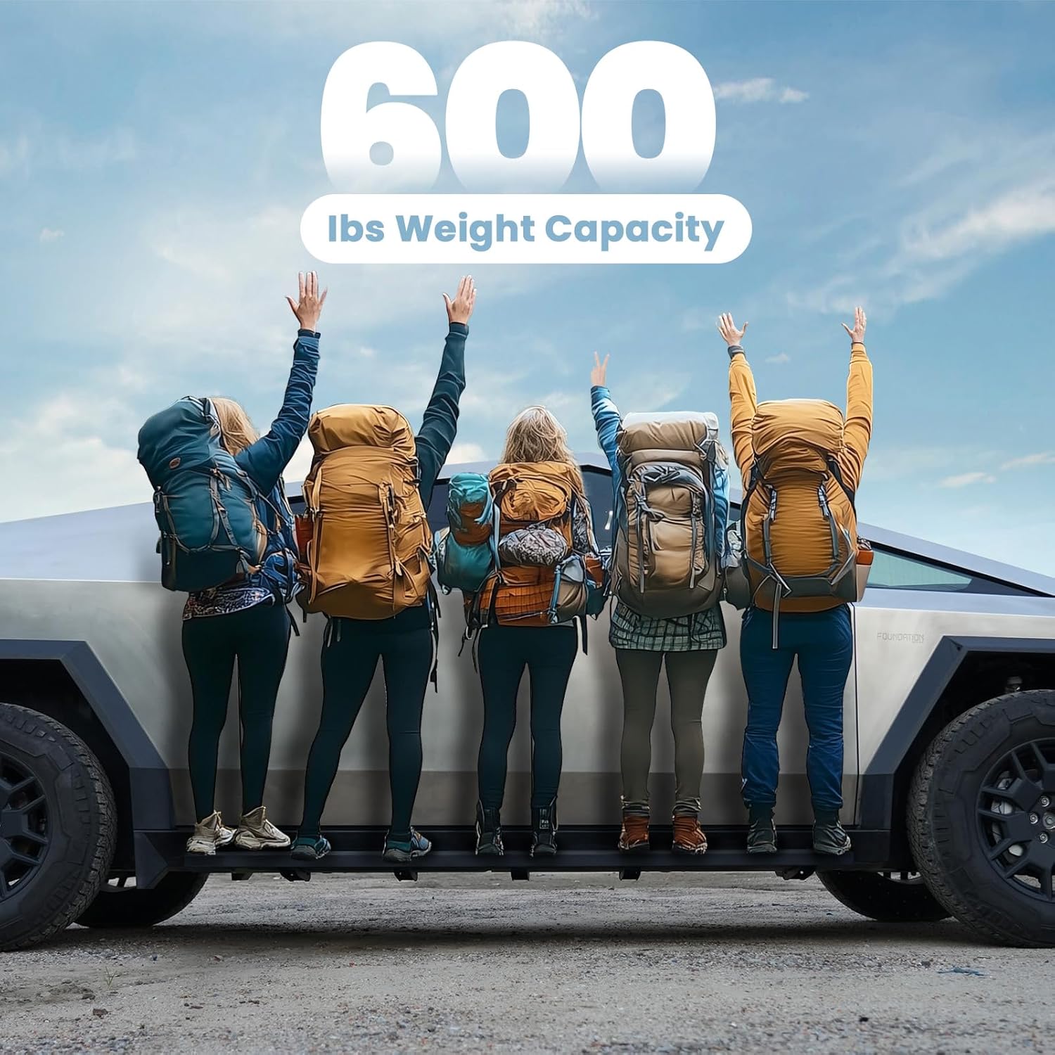 Running Boards Side Steps 2 PCS for Tesla Cybertruck,Exterior Brackets Nerf Bars for Tesla Cybertruck Accessories - Image 7